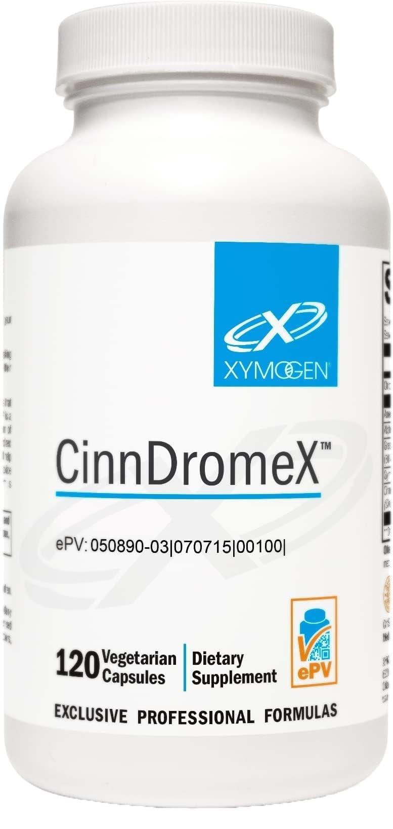 XYMOGEN CinnDromeX, 120 Capsules