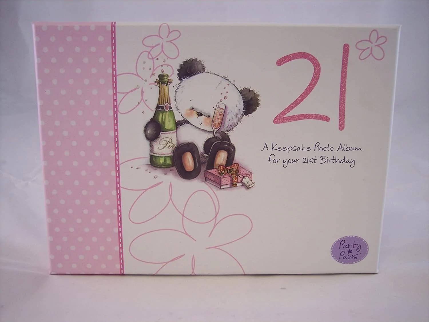 Party Paws 21St Birthday Keepsake Photo Album