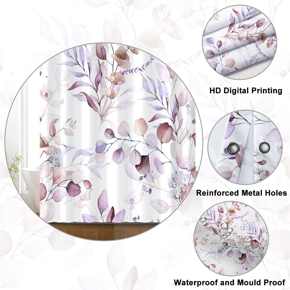 Uiiooazy Eucalyptus Shower Curtain - Image 4