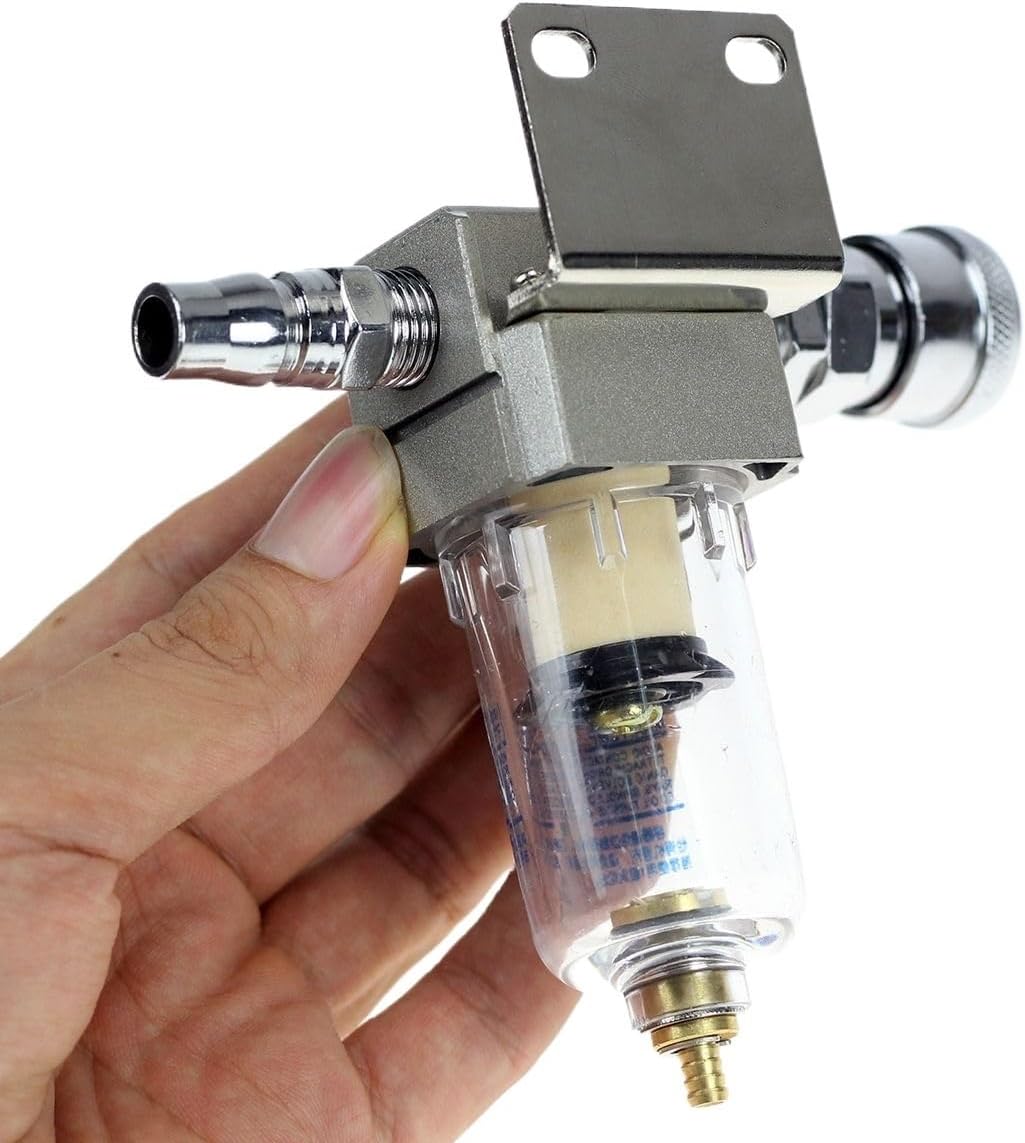 1/4" AF2000-02 Compressed Air Compressor In Line Moisture Water Filter Trap Pcp Air Compressor