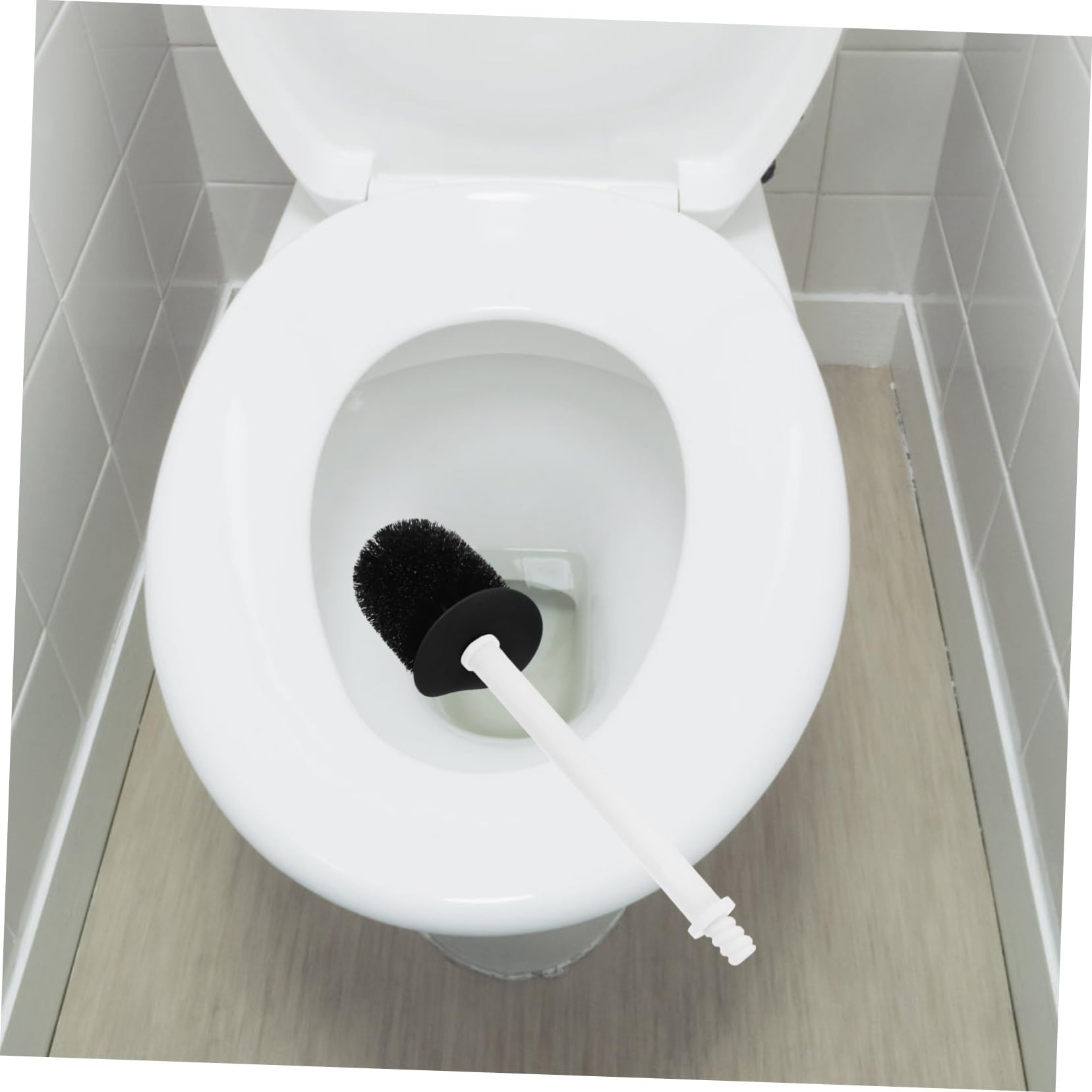 HOMSFOU Kit Riparazione Scopino WC: 2 Connettori Filettati Per Manico E Testina - 4