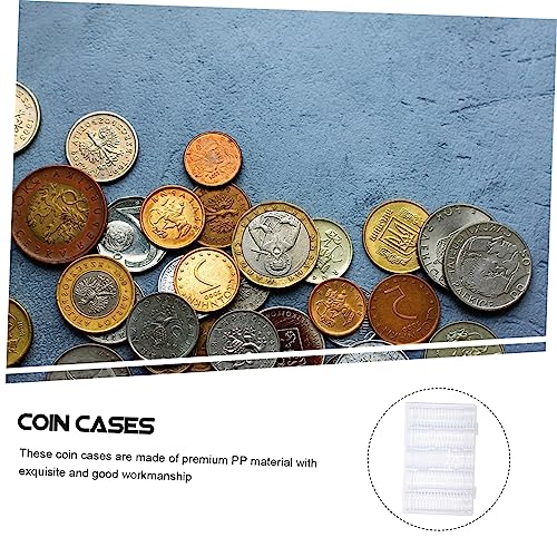 Set de cajas para monedas con protección y diseño transparente miniatura 2