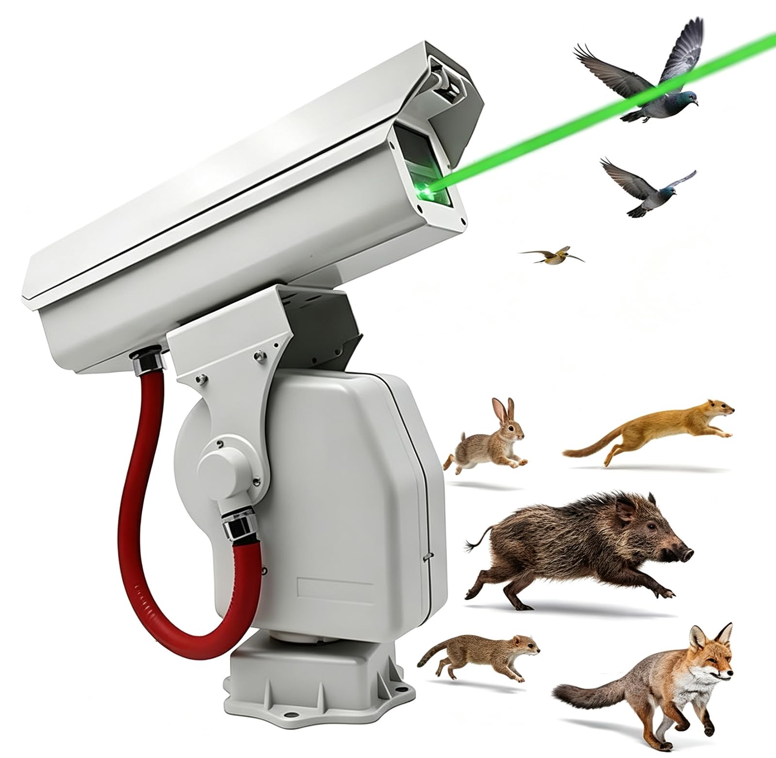 Disuasivo Láser Automático para Aves De 360° C 2W