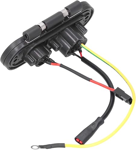 Miniatura 8 de Alomejor Asamblea de puerto de carga de scooter eléctrico Reemplazo del enchufe de la cubierta del puerto de carga de la PC compatible con 9 G30