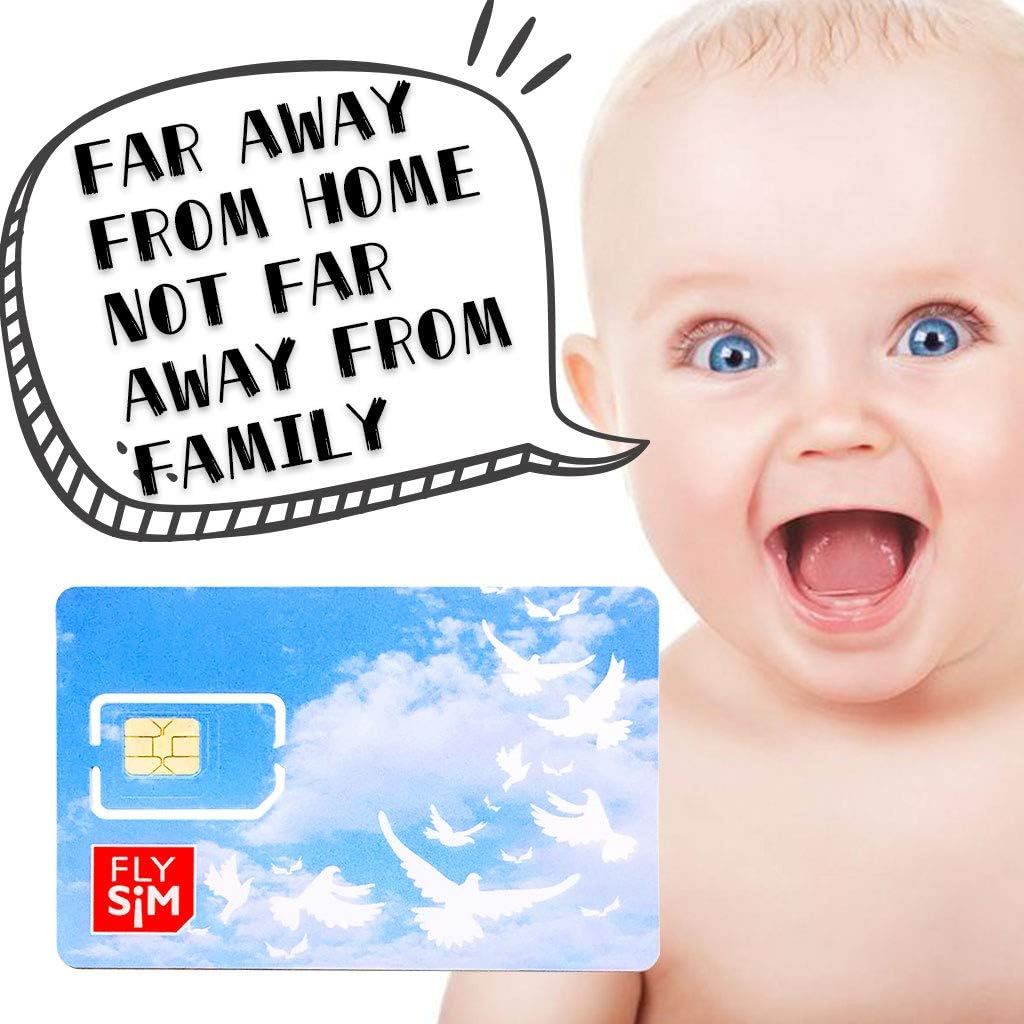 Prepaid Sim Card Unlimited 4G/LTE Data for China and Hong Kong +50 Minutes