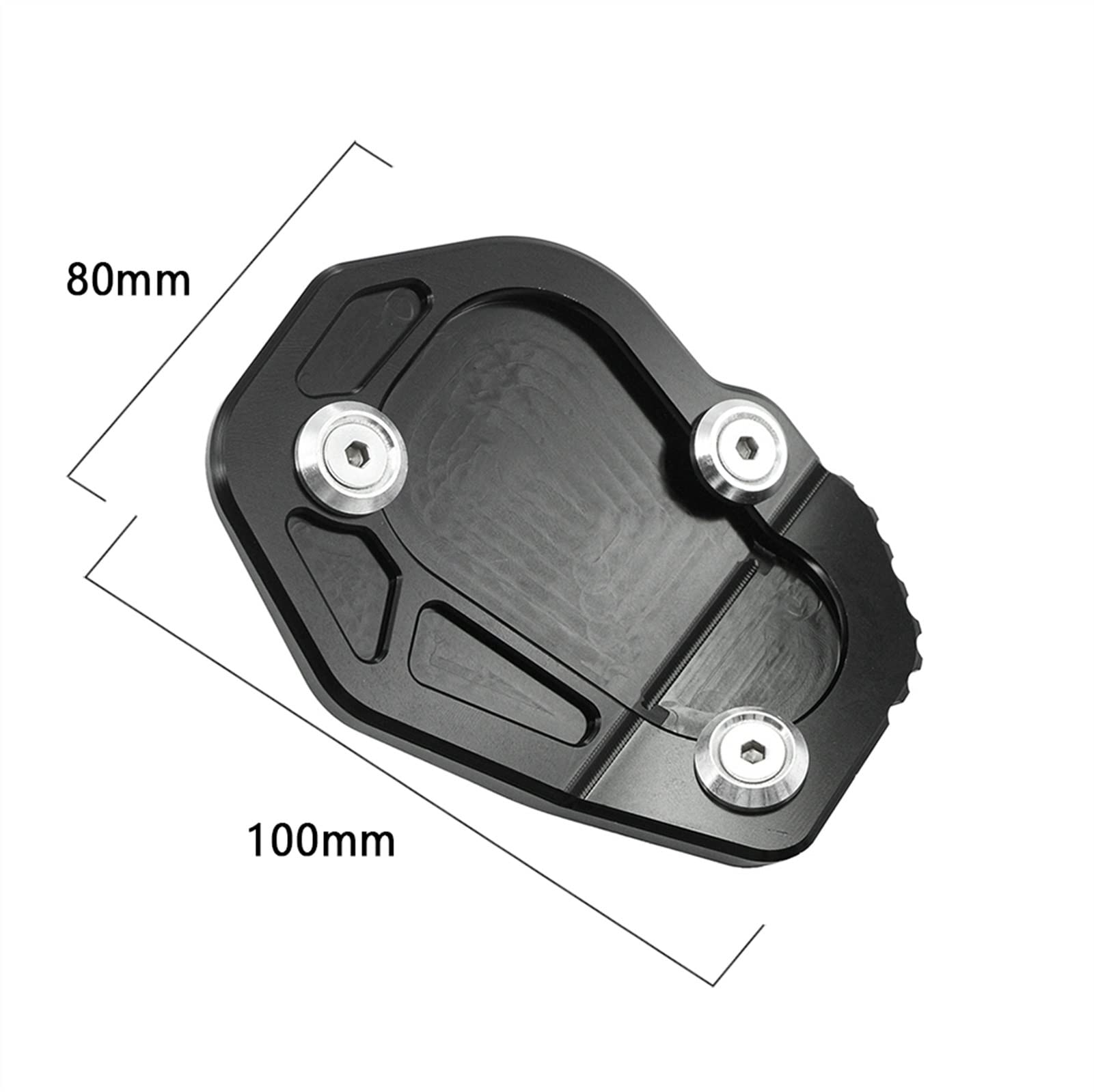 Moto Cavalletti Lato del Motociclo Cavalletto del Basamento Piastra di Estensione Cavalletto Laterale Ingranditore per BMW R NineT/R Nine T Scrambler/Pure/Racer/Urban G/S