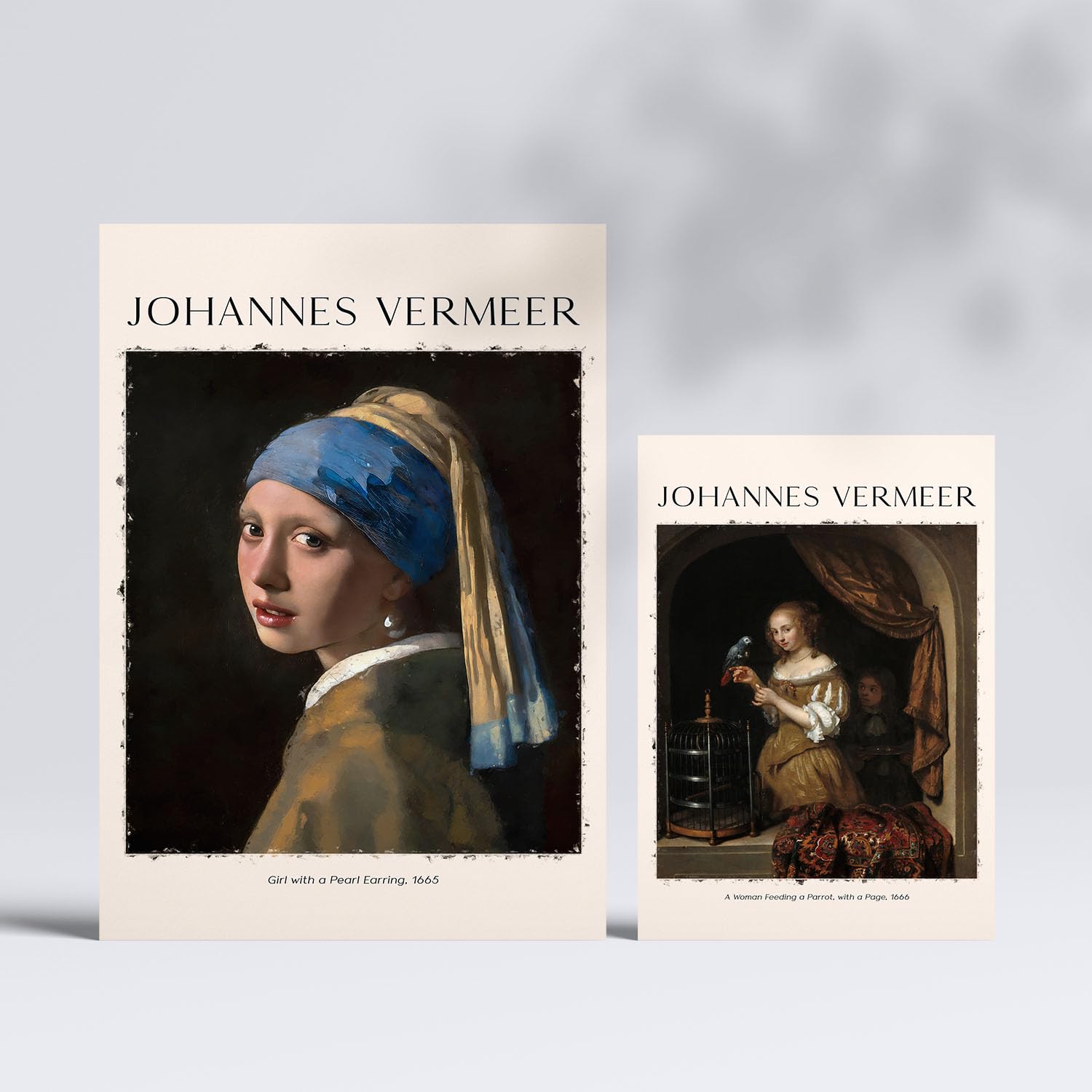 Nacnic Poster 6 set of Johannes Vermeer Collection of artworks, Decorative frames for your living room bedroom - Image 2