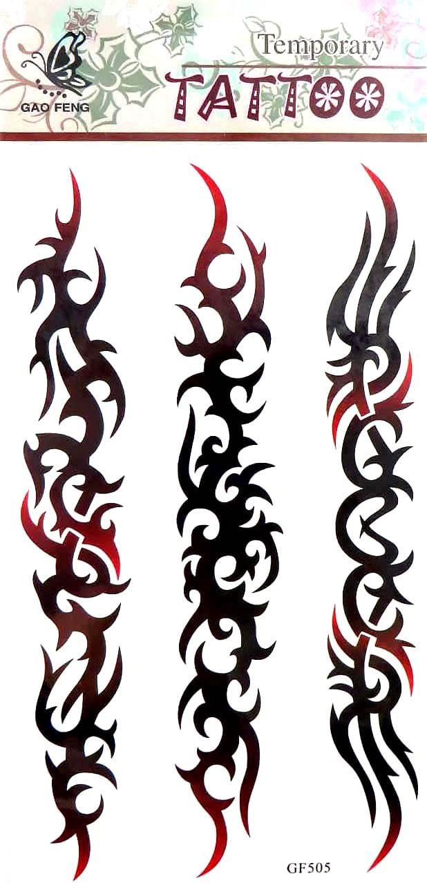 tramp stamp tribal temporary tattoo skin art for Women