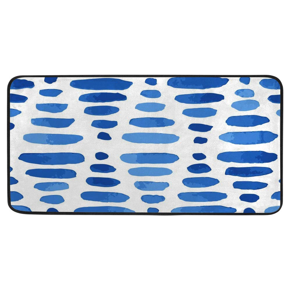 Tapis de cuisine étanche lavable en machine grand format 39x20 pouces