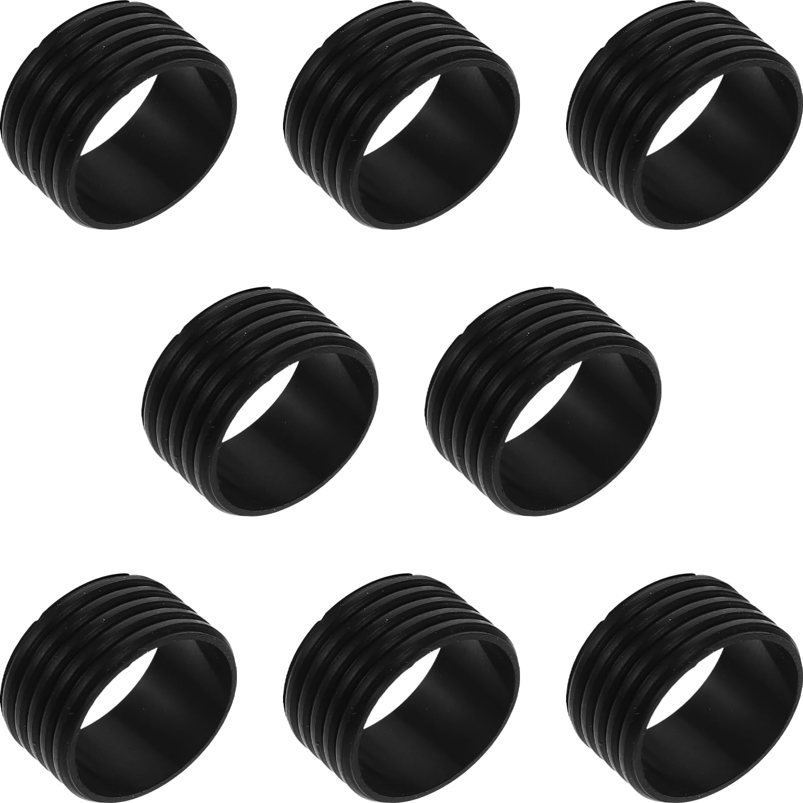 BESPORTBLE Anello in Gomma per Racchetta da Tennis Cremagliera Palline da Tennis Accessori per Badminton Grip per Attrezzature Fitness Impugnature per Racchette da Tennis