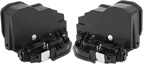 SCITOO Actuadores eléctricos para cerradura de puerta delantera izquierda+pestillo de puerta delantera derecha de repuesto para BMW 128i 2008-2013,