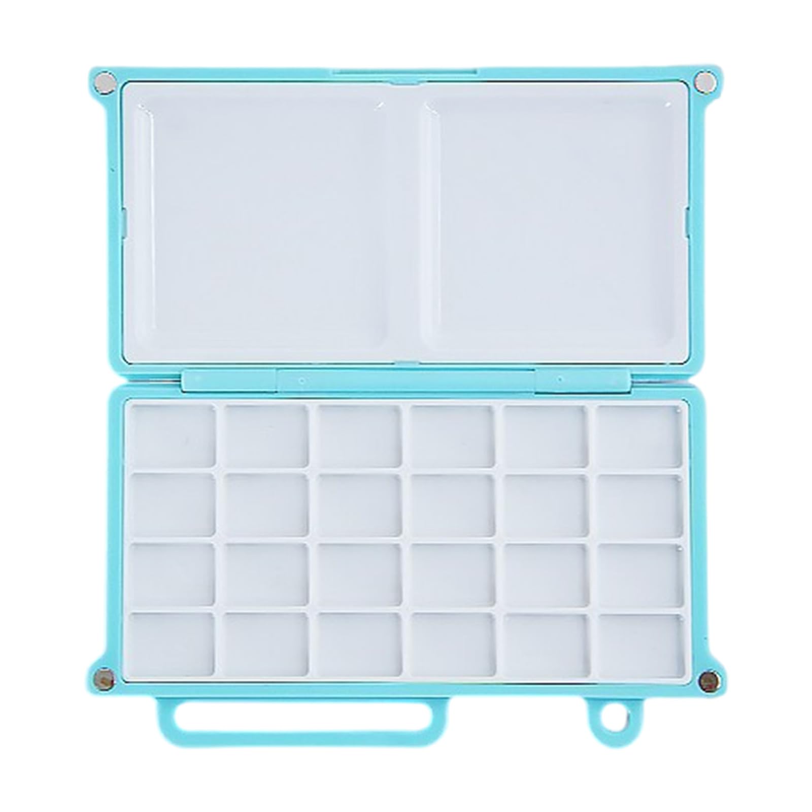 24 Colors Empty Watercolour Painting Box Paint Palette Paint Box for Artists Painter