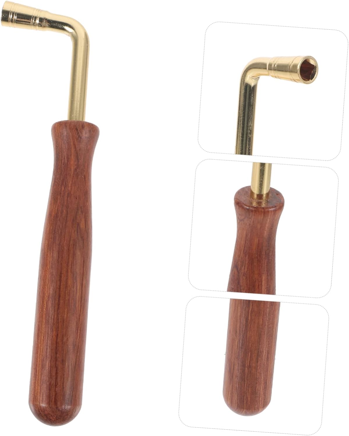 Guzheng Tuning Wrench Tool Professional Instrument Adjustment Spanner for Guzheng Tone Tuning Simple Wood Design Essential Music Accessory