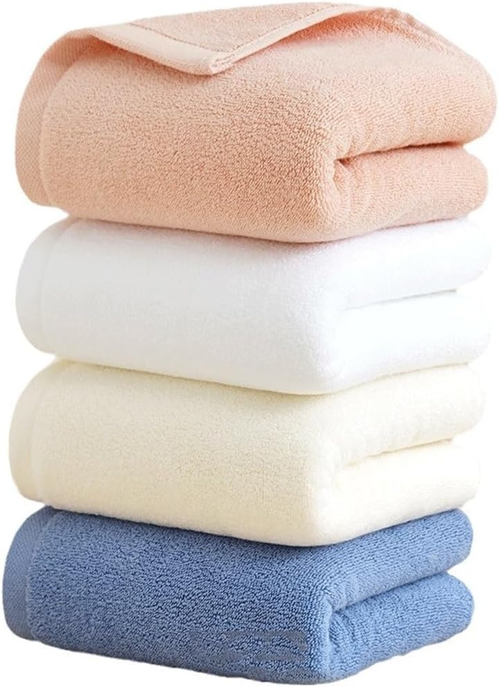 Towel Cotton Plain Plain Woven Household Adult Soft Long Wool Cotton Thickened All Cotton