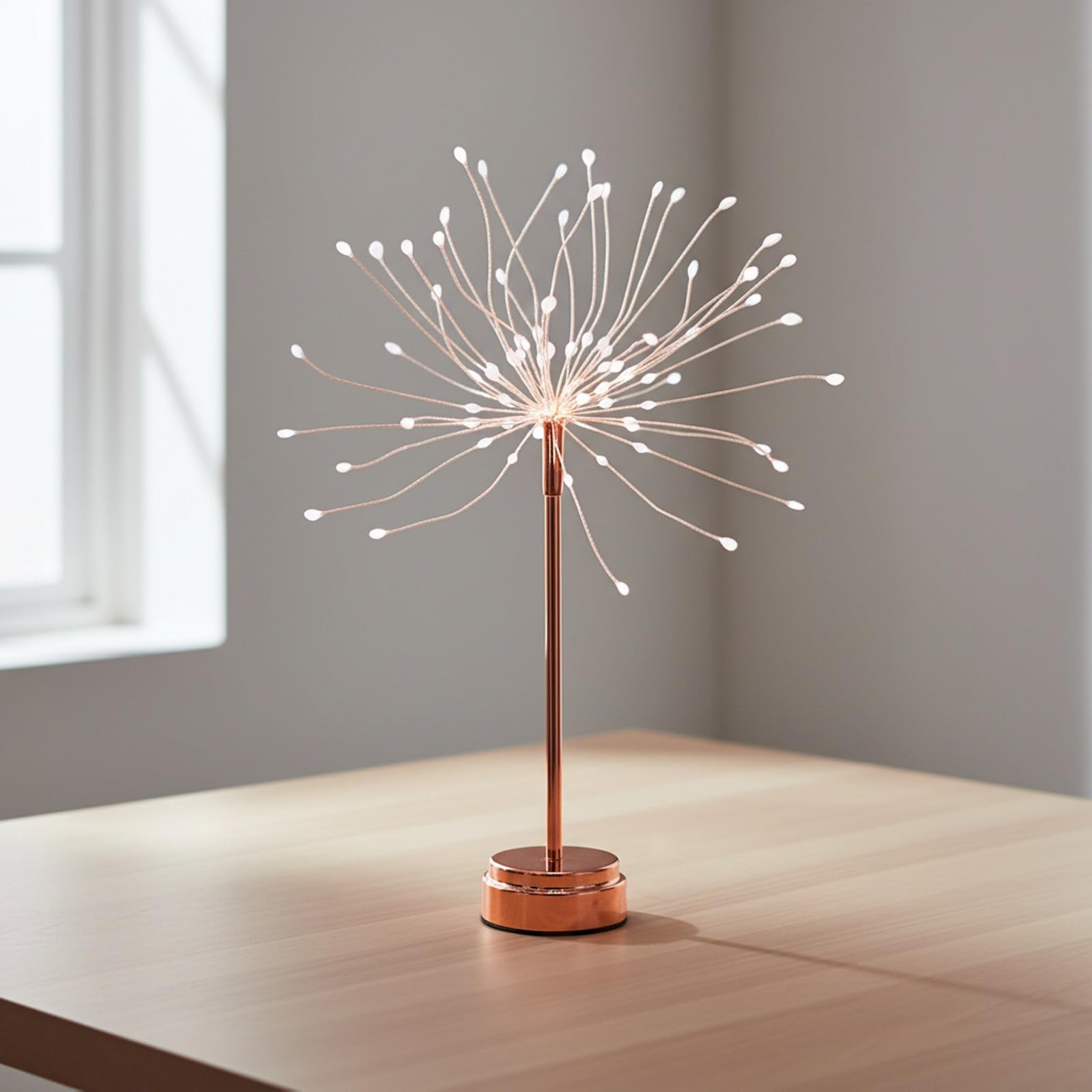 Kinderfreundliches LED Licht Fernbedienung Nachttischlampen Kunststoffstruktur Für Einfache Steuerung in Kinderzimmern Und Spielbereichen LED Kupferdraht Licht