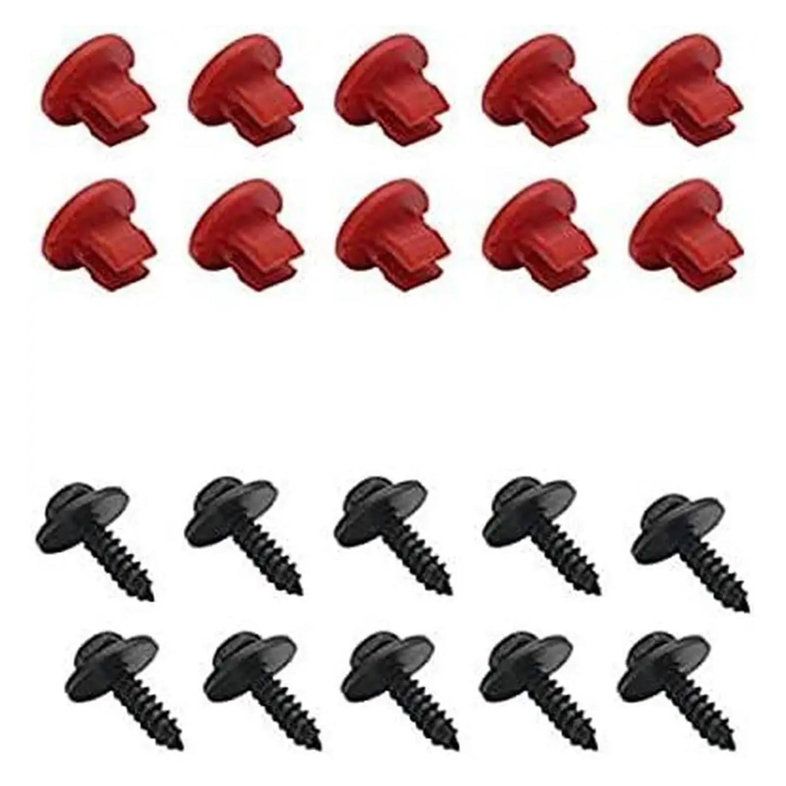 FDCSKINX 20PCS Engine Undertray Cover Clips Screws Compatible MK2 MK3