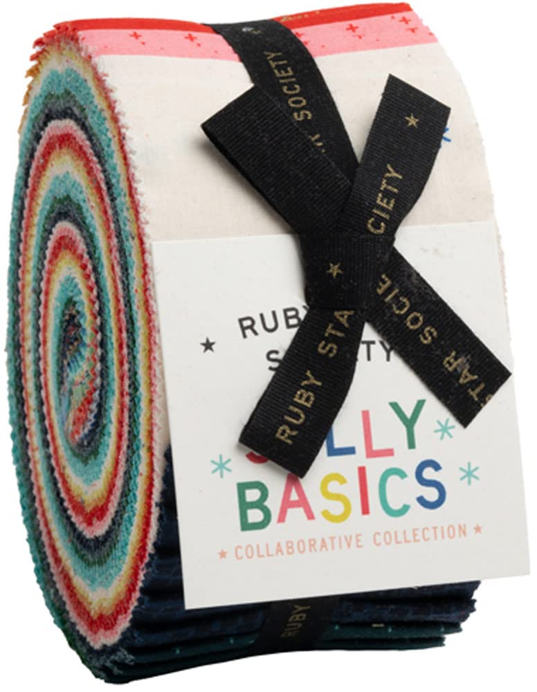 Ruby Star SocietyJolly Basics Jelly Roll 40 2.5-inch Strips RS5091JR