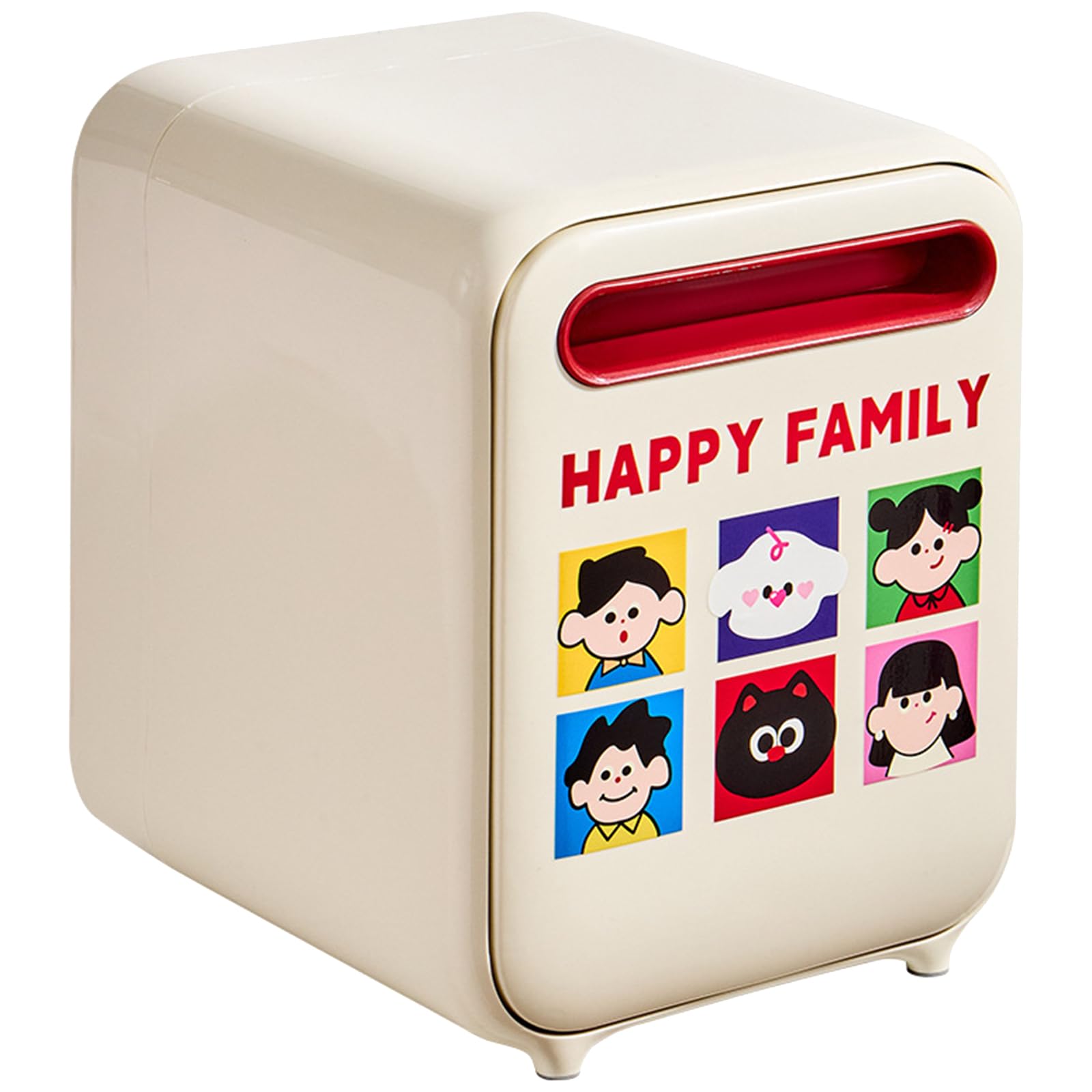 Elnwnnkc Mouth Dry Food Storage Bin Seal and Body Design PP Silicone