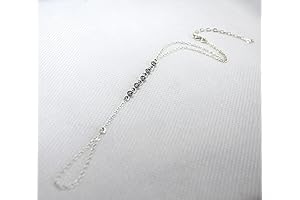 Faire de la Mode Silver CZ Diamond Bracelet with 6 Adjustable Wrist Lengths