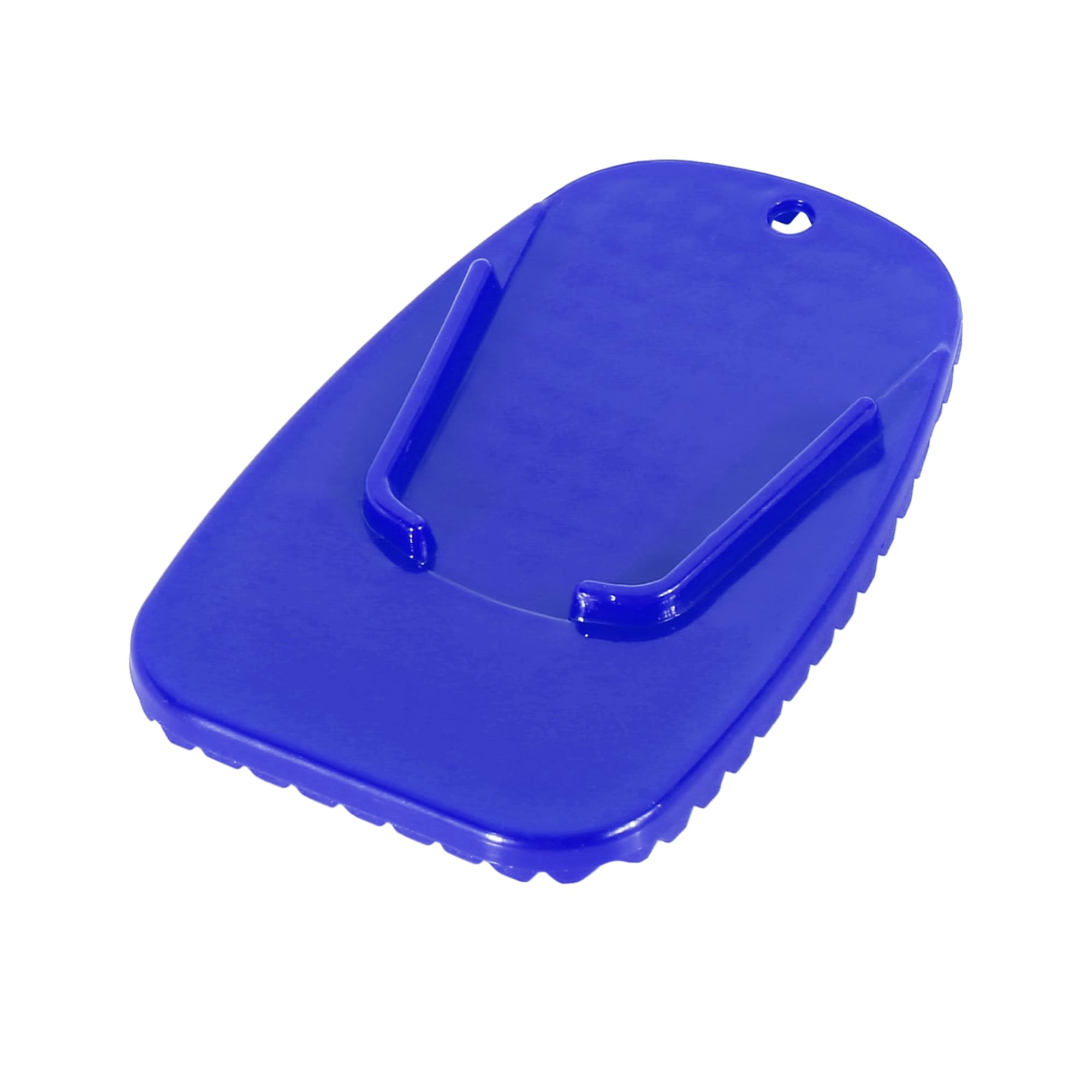 Motorcycle Kickstand Pad - Green Plastic Support Plate For Secure Parking On Soft Ground