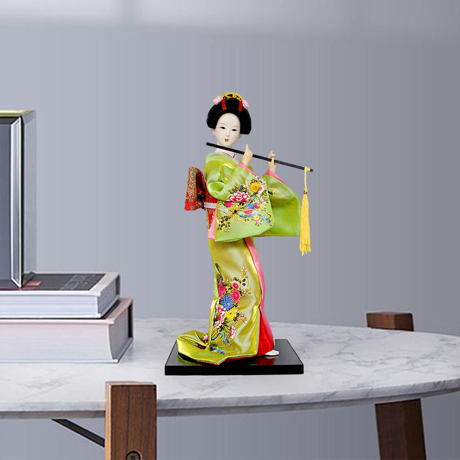 Figurine de Collection Geisha Japonaise, Poupée Orientale, Figurine Ethnique