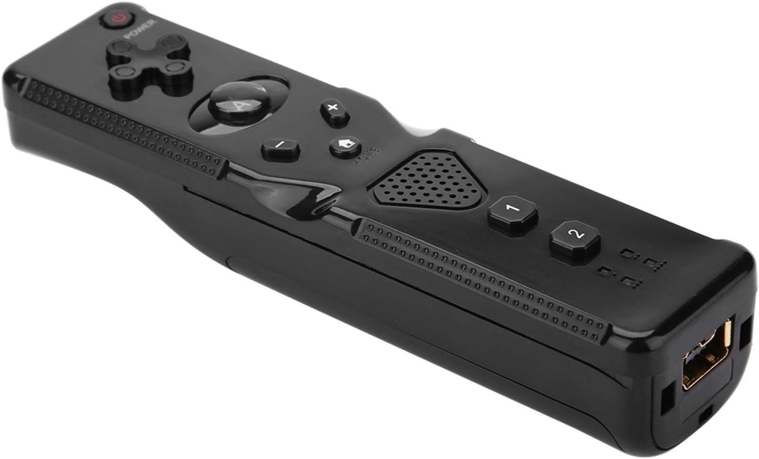 Mxzzand Motion Game Console Remote Easy to use Professional Intenser Game Experience Built-in Analog Rocker Compatible with(Black)