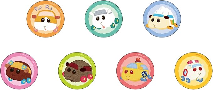 Amazon Pui Pui モルカー カンバッジ ブラインド イラスト Ver １個 アニメ 萌えグッズ 通販