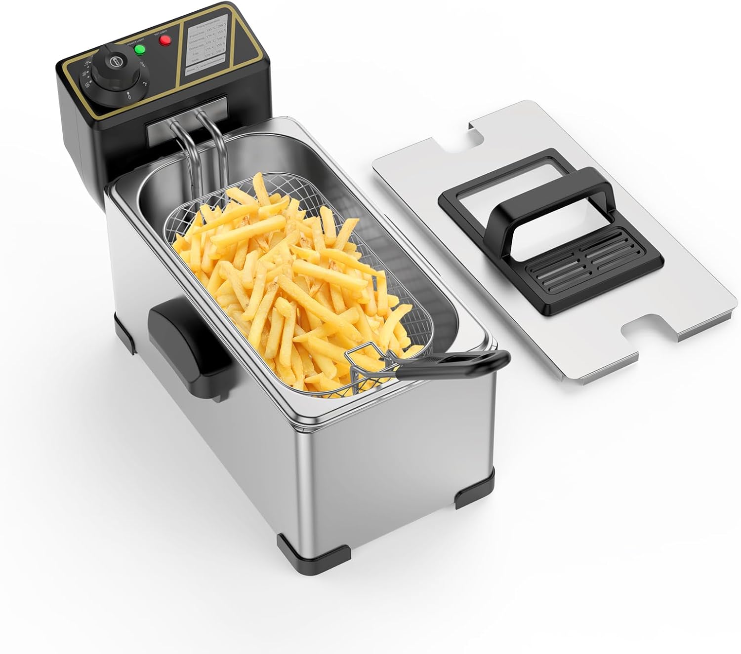 Runnatal ノンフライヤー 8L 大容量 電気 エアフライヤー 1-8人用 可視