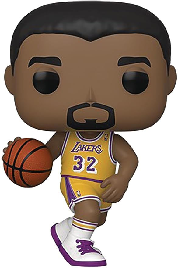 Funko Pop! NBA: Legends-Magic Johnson - (Lakers Home) - Figura de Vinilo Coleccionable - Idea de Regalo- Mercancia Oficial - Juguetes para Niños y Adultos - Sports Fans - Muñeco para Coleccionistas