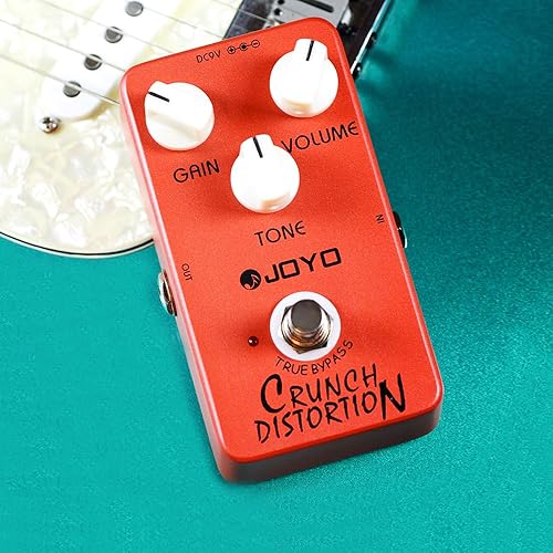 Miniatura 8 de JOYO Pedal de distorsión crujiente de distorsión del efecto de distorsión de roca clásica británica para guitarra eléctrica, True Bypass (JF-03)