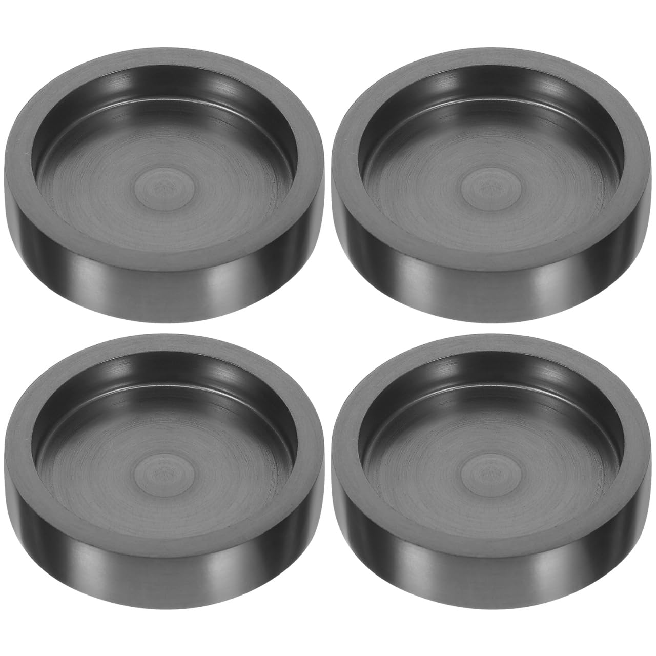 4pcs Graphite Tank Graphite Casting Mould Graphite Ingot Coin Molds Jewelry Graphite Mold Furnace Working Round Bars Round Graphite Mold Silver Coin Mold Graphite Moldfor Casting-picture-46