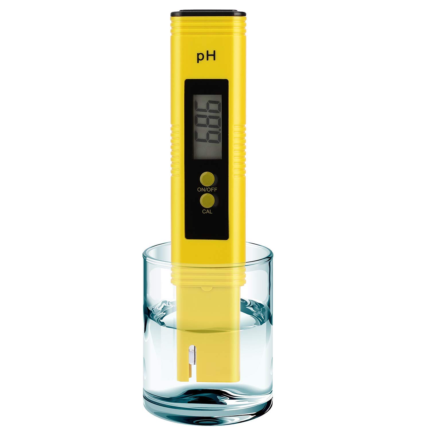Beynant Digital PH Meter Tester Kit, High Accuracy Pocket Size PH Meter for Water, Digital ph Test Pen with 0-14 PH Measurement Range for Household Drinking Water, Aquarium, Swimming Pools
