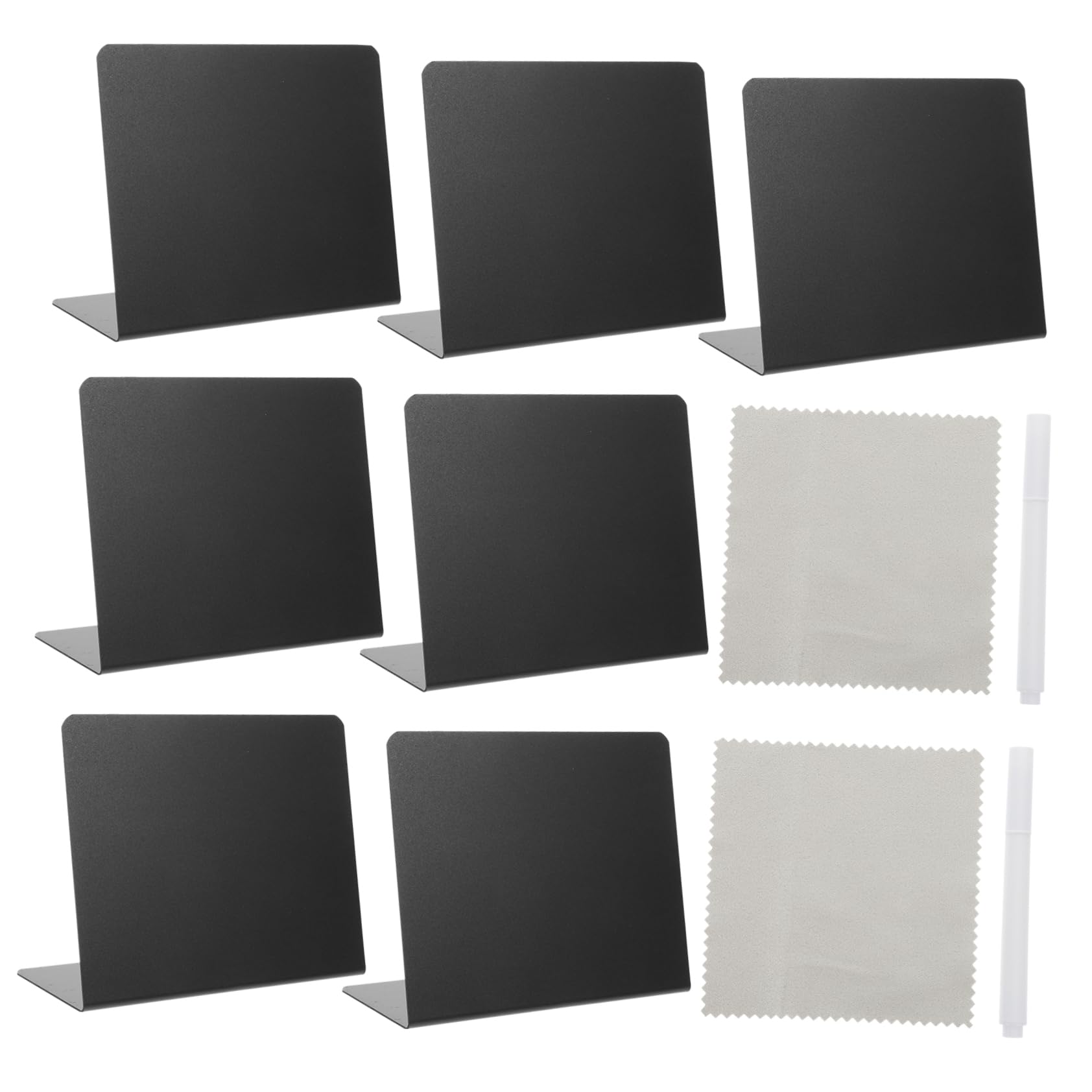Gadpiparty 4 Set Segni Di Lavagna Per Tavolo Lavagna Per Messaggio Decorazione Primo Segni Della Di Da Tavolo Di Grandi Dimensioni Scrivania Tavole Con Plastica