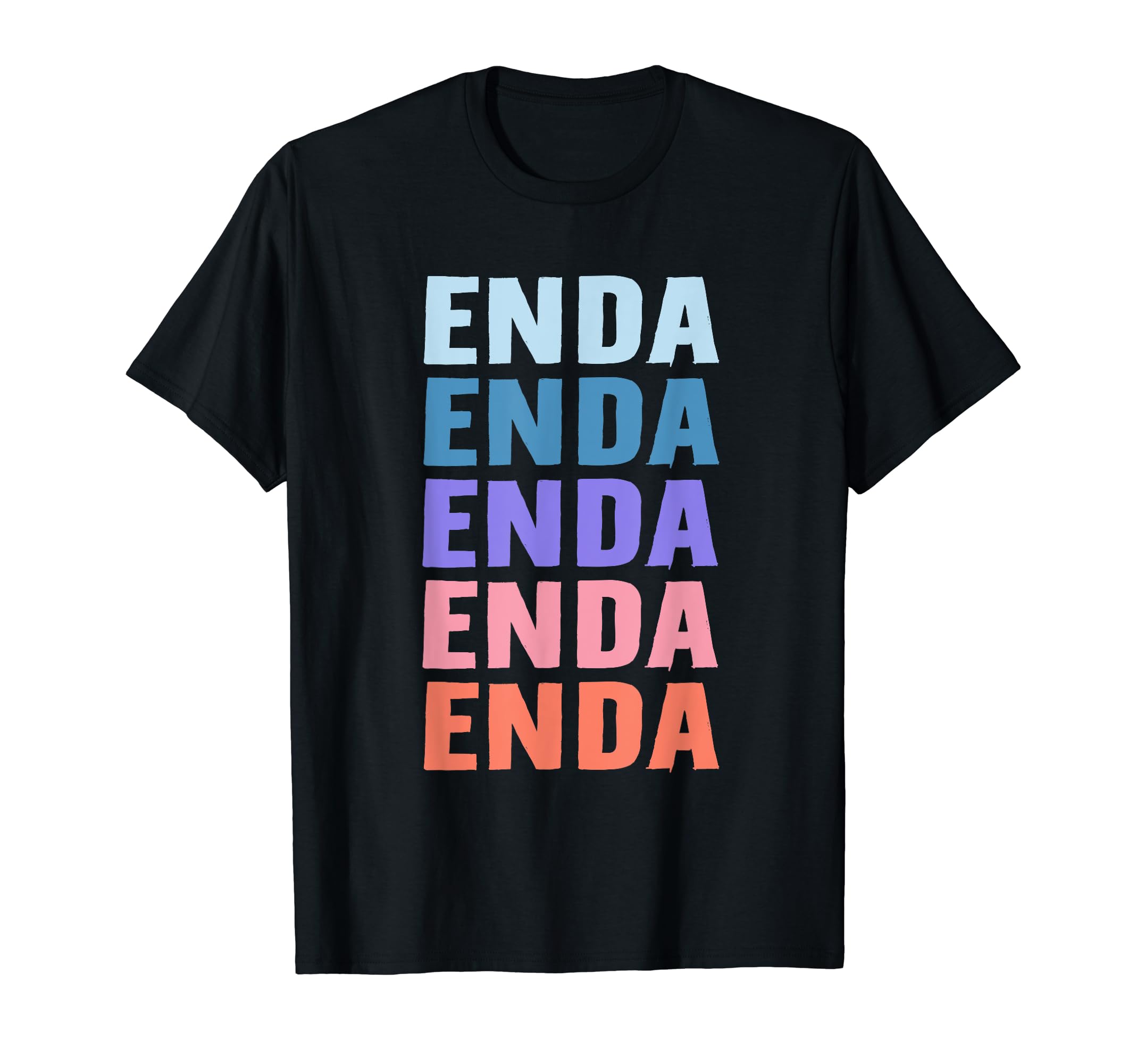 Funny Gift Name Enda Personalized First Name T-Shirt