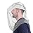 South to East Premium Mosquito Head Net for Insect 2 Pack, Ultra Large & Long, Extra Fine Holes, Fly & Bug Protection Gear for Camping, Hiking, Fishing, Gardening, Safari, Fit All Hats, Grey