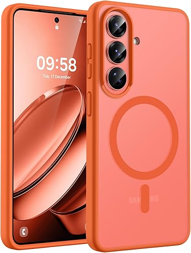 Miniatura 25 de TOCOL para Samsung Galaxy S22 Ultra, Funda con parte trasera dura mate translúcida [A prueba de golpes de grado militar]