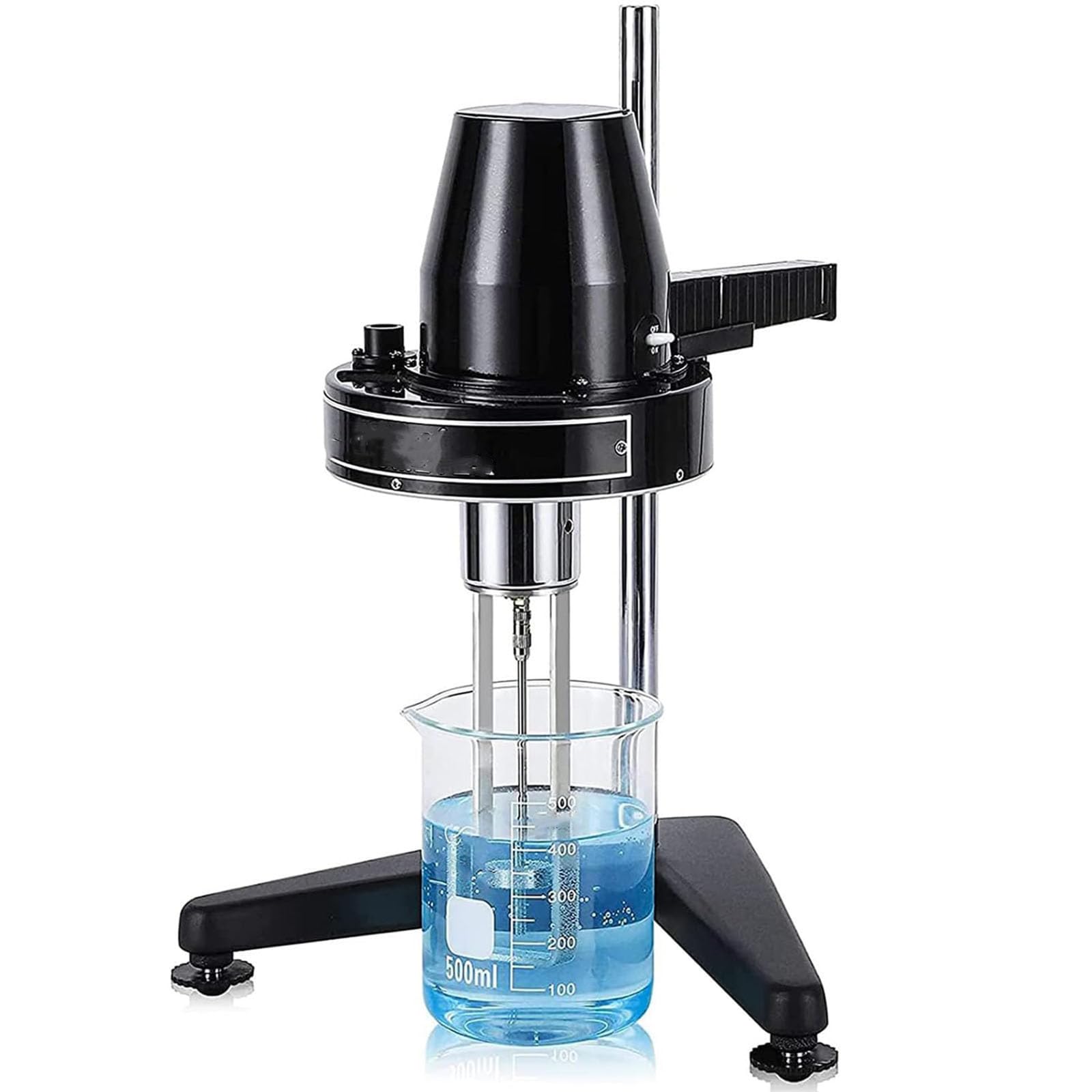 LTzygmion Rotary Viscometer, Viscosity Tester with 4-rotor, Measuring Range 10-100,000mPa·s, Speed ​​Adjustable, for Grease, Painting, Plastics, and Adhesives.