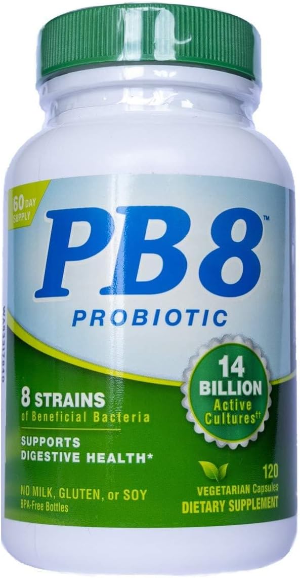PB 8, Probiotic 8 Strains VC, 120 Count