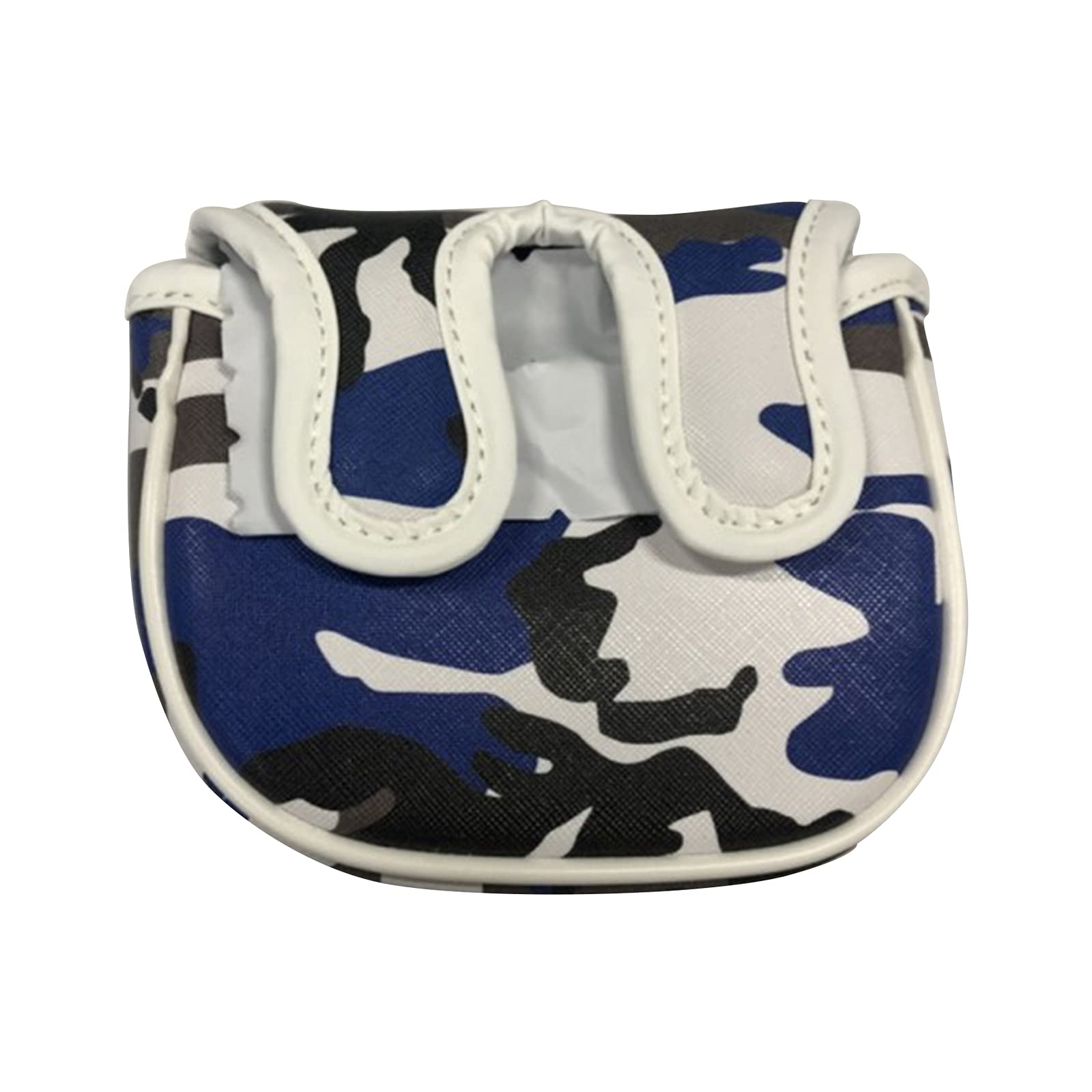 Golf Schlägerkopfhülle Putterhaube Putter Cover Headcover für Mallet Golfputter Größe 11 X 13 cm