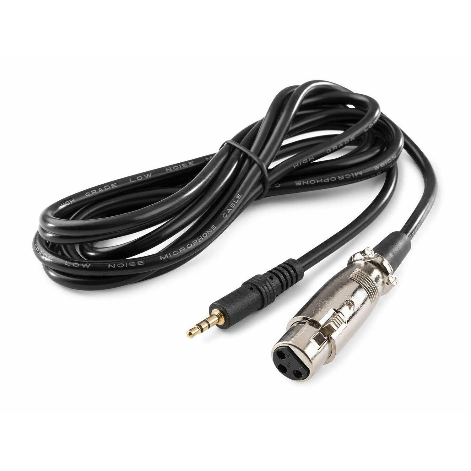 VONYX CM400 Microphone à Condensateur Noir et Or - Microphone de Studio, Grand Diaphragme, pour Chant et Instruments, Faible Distorsion, SPL Élevé, Prise Jack 3,5mm, Idéal pour Studio et Streamer