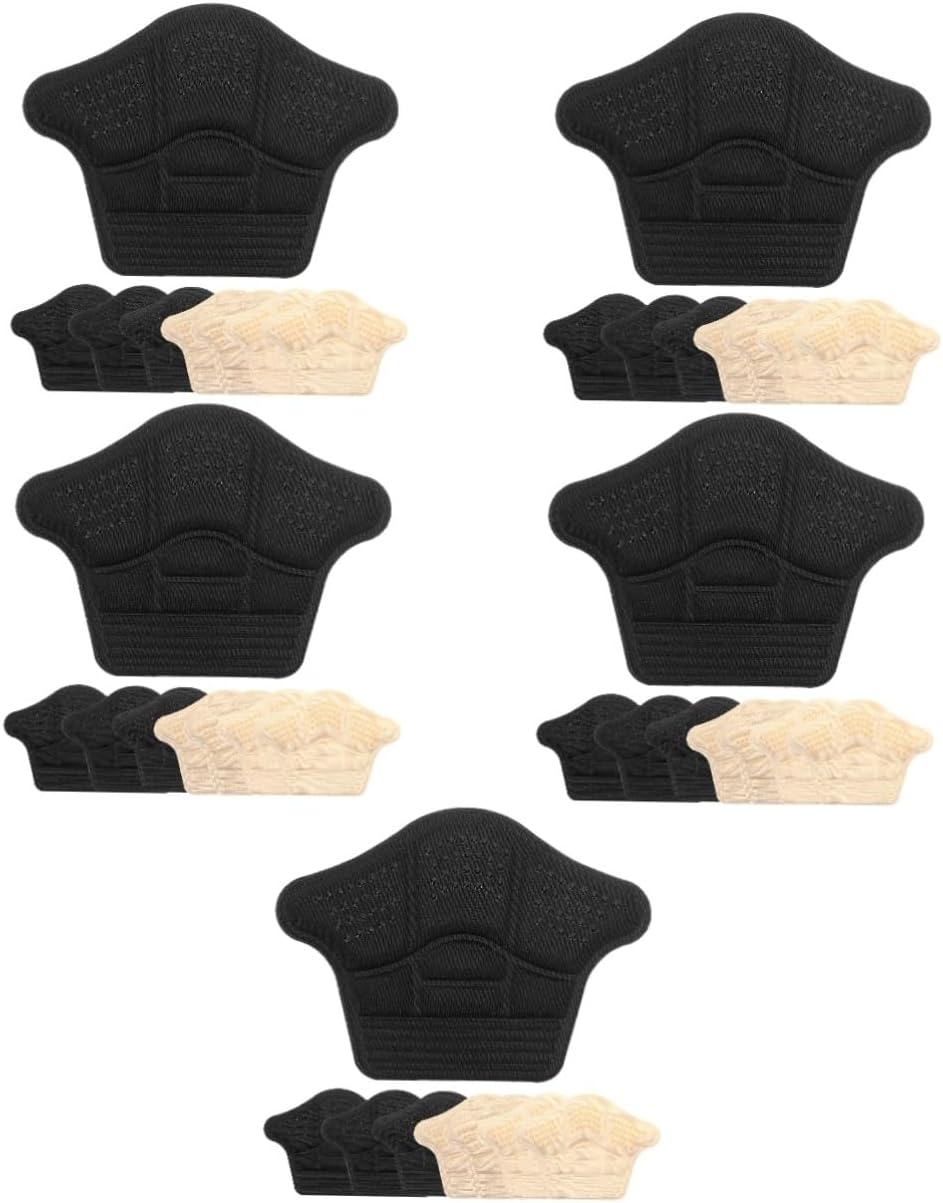 Mobestech 20pairs Shoes Heel Cushion Inserts for Men Women Comfortable Heel Protectors for Sneakers Dress Shoes and Boots for Outdoor Activities Everyday Use