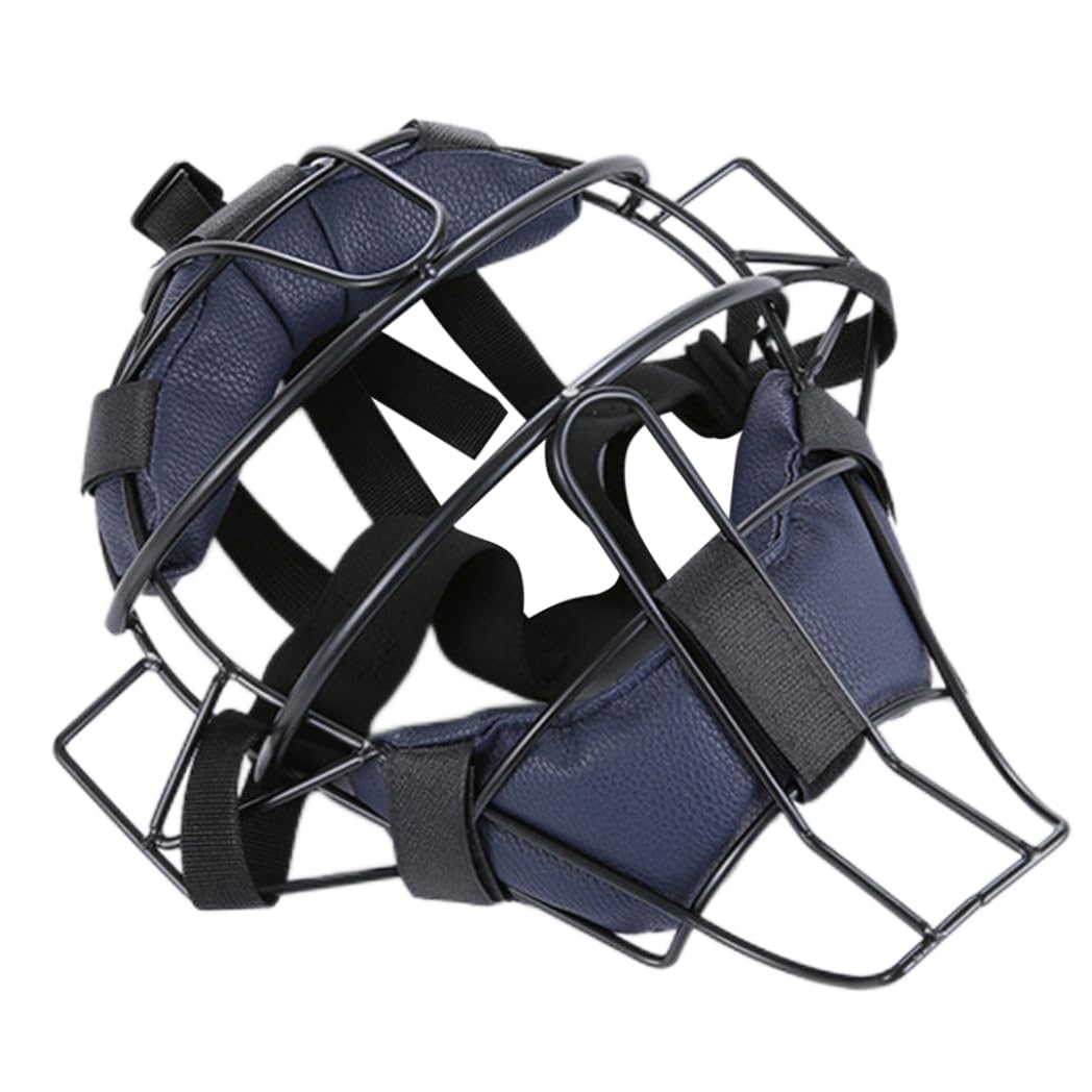 Softball-Catcher-Helm, leichter, weich gepolsterter Baseball-Helm, verstellbarer Baseball-Motorradhelm, Baseball-Zubehör für über 8-jährige Kinder, Baseball-Cap-Helm für Erwachsene, Baseball-Motorradh