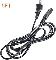 Vista 2 de Cable de alimentación ABLEGRID de 4.9 ft, compatible con Sony Portable CFDZW755 CFD-ZW770 CFD-Z110 CFD-Z120 CFDZ110 CFDZ120 CD/reproductor de MP3