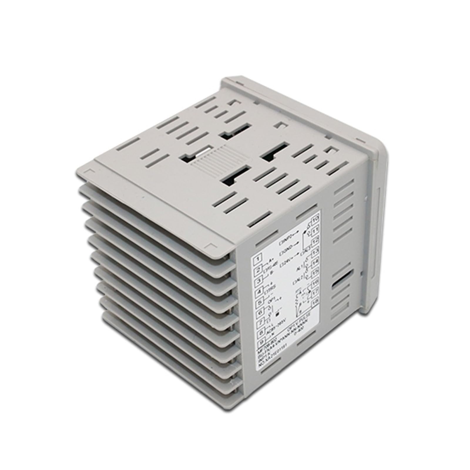 Controlador de temperatura, Controlador de temperatura digital PID, entrada 0-10 V, relé SSR, 4-20 mA, salida 0-10 V, RS485 Modbus, 72 x 72 mm, LC708(Ssr Out 2alarms)