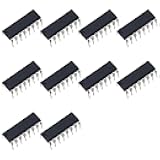Bridgold 10pcs CD4051 4051 CMOS Analog Multiplexers/Demultiplexers Single 8-Channel with Logic Level Conversion IC,DIP-16.