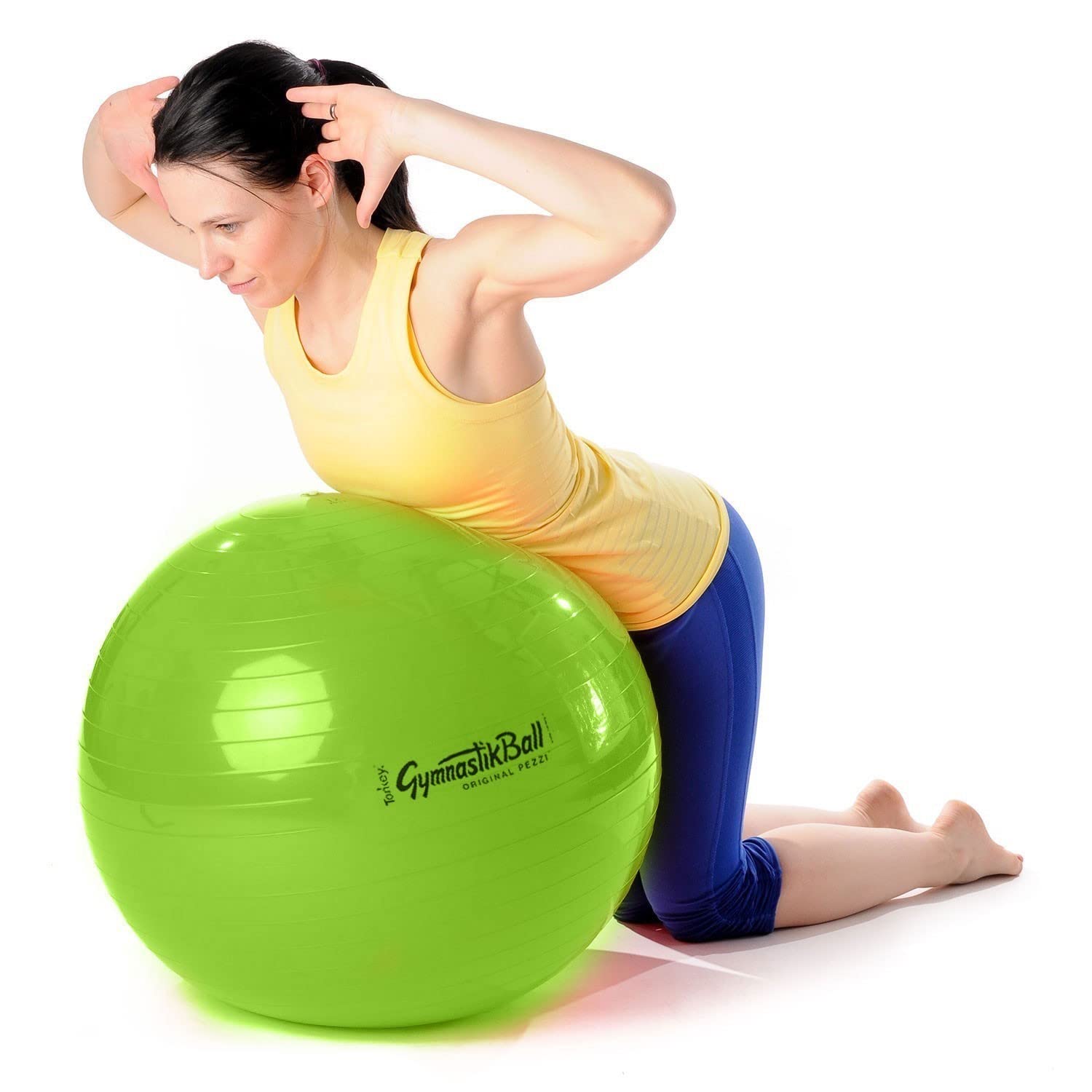 PEZZI Set di palle da ginnastica standard da 42 cm fino a 75 cm, con pompa Oliver fino a 400 kg di portata