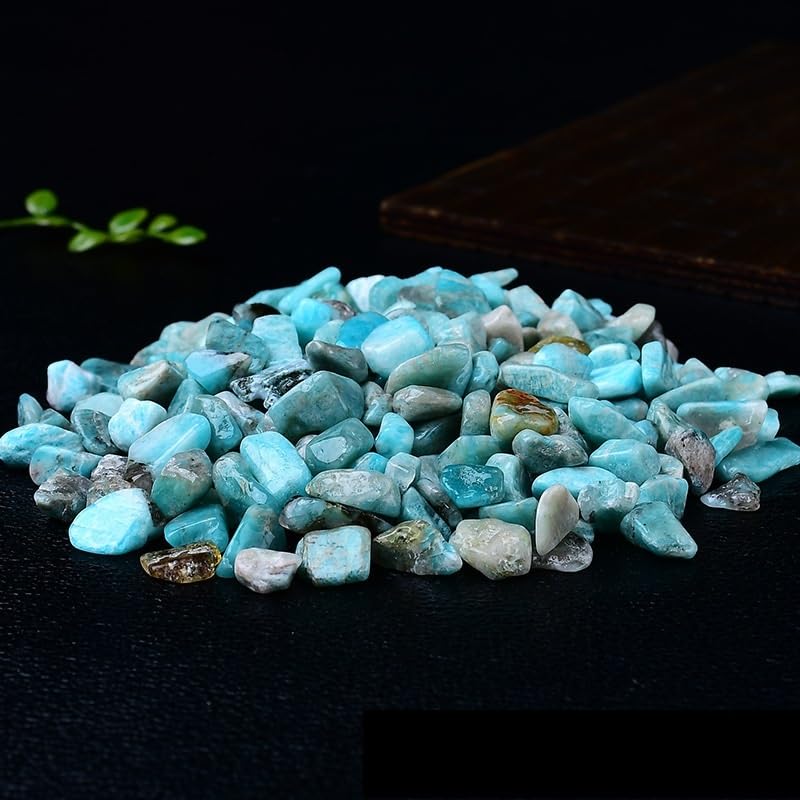 Piedras Decorativas, Piedras de Grava de Cristal de 5-12 mm for peceras, macetas y paisajismo. Cristales en Bruto.(5-7mm500g)