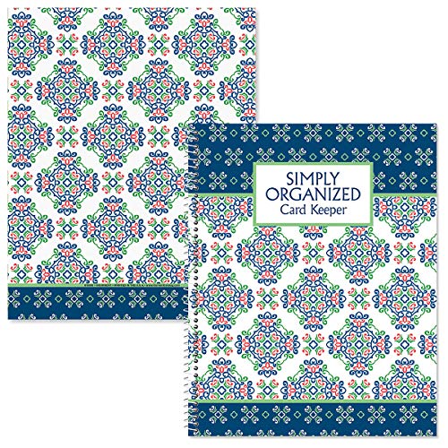 image for Current Fresh Patterns Greeting Card Organizer Book - Monthly Birthday