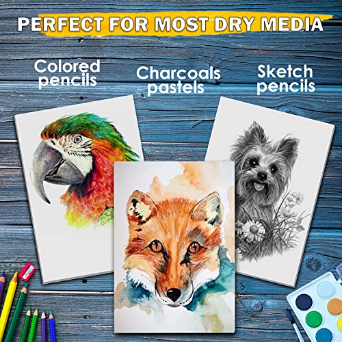 Mujinhua SCB-32 Watercolor Paper Pad 6.1"X8.7", 20 Sheets 140Lb/300Gsm thumb #4