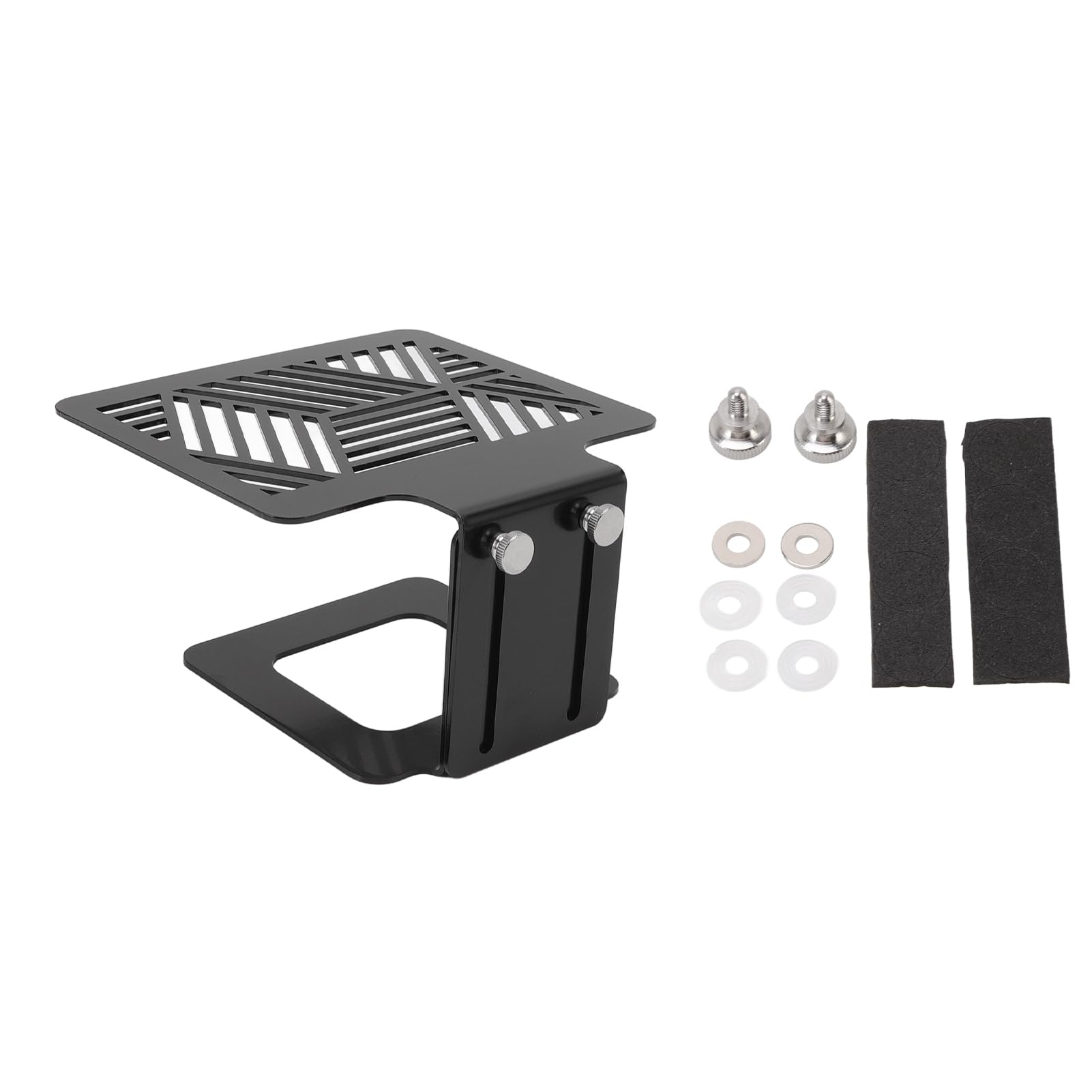 TOPINCN Máquina de Café Báscula Electrónica Soporte Ajustable Acero (BLACK)